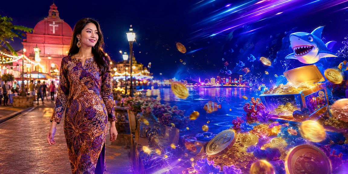 Permainan dalam talian dengan tema batik tempatan Melaka