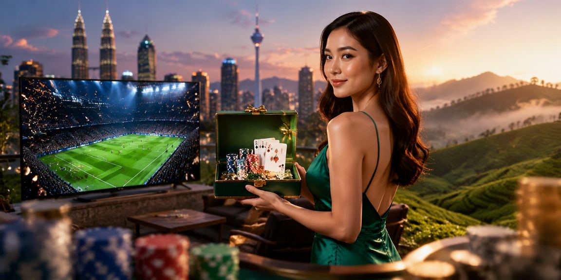 Pemain Malaysia menikmati taruhan sukan langsung pada telefon bimbit