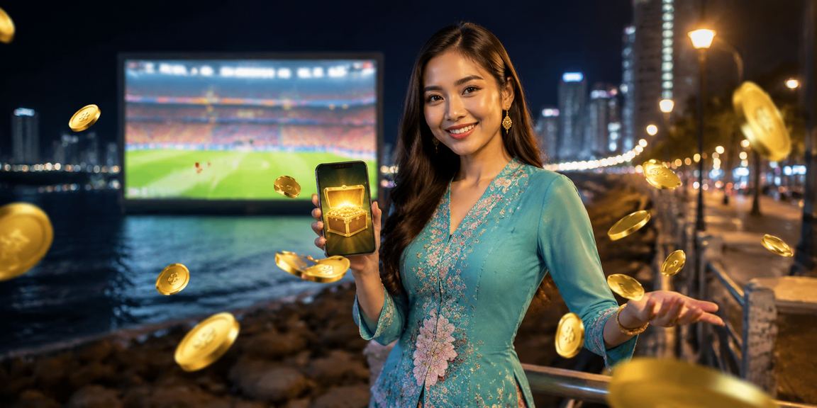 Pengguna berbaju kurung di Penang menikmati taruhan bola sepak di pcsx2